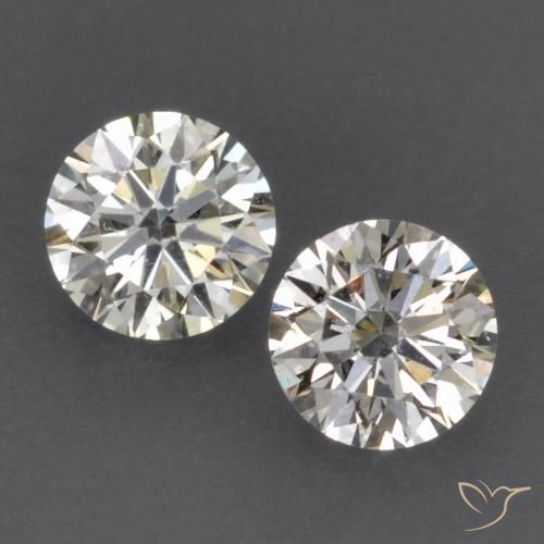 Gemme di Diamante I naturale da 0.15 ct, Rotondo, VVS-VS