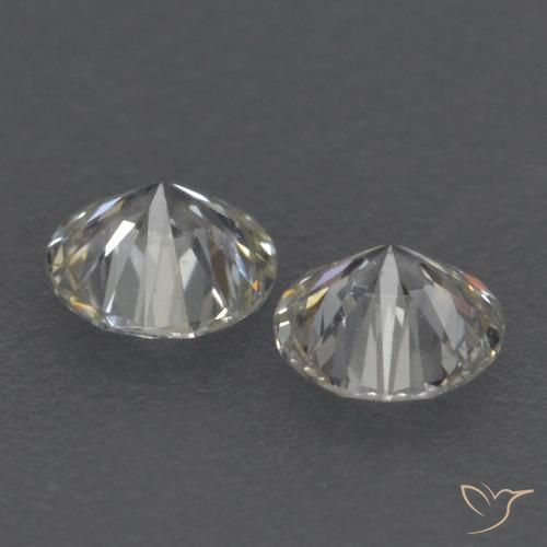 Gemme di Diamante I naturale da 0.15 ct, Rotondo, VVS-VS