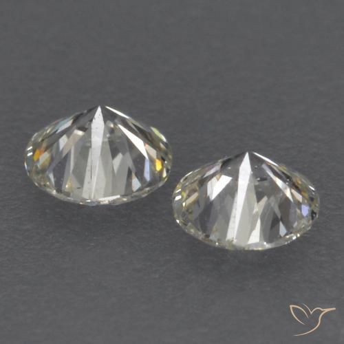 Gemme di Diamante J naturale da 0.15 ct, Rotondo, VVS-VS