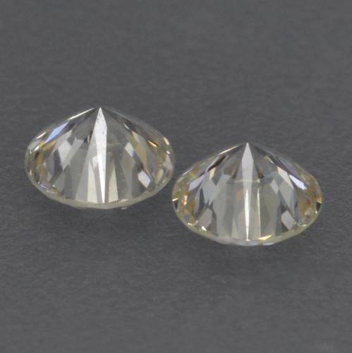 Diamante naturale bianco da 0,15 ct, taglio rotondo, VVS-VS