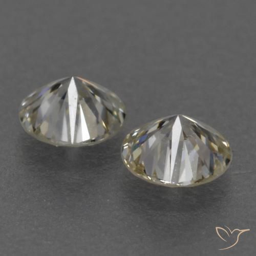 Gemme di Diamante J naturale da 0.14 ct, Rotondo, VVS-VS