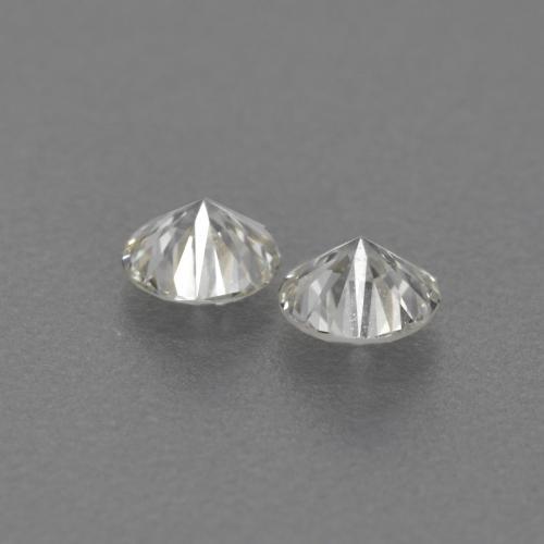 Gemme di Diamante Bianco caldo naturale da 0.18 ct, Taglio rotondo, VVS-VS