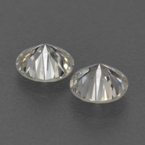 Gemme di Diamante Bianco caldo naturale da 0.20 ct, Taglio rotondo, VVS-VS