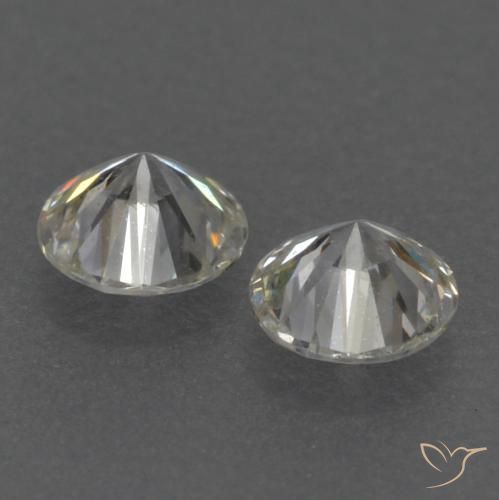 Gemme di Diamante K naturale da 0.15 ct, Rotondo, VVS-VS