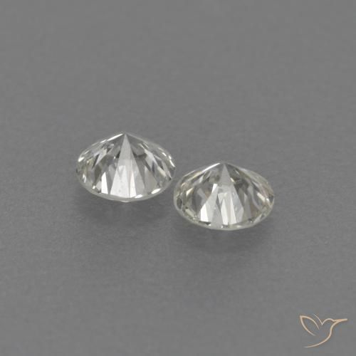 Gemme di Diamante I naturale da 0.16 ct, Rotondo, VVS-VS
