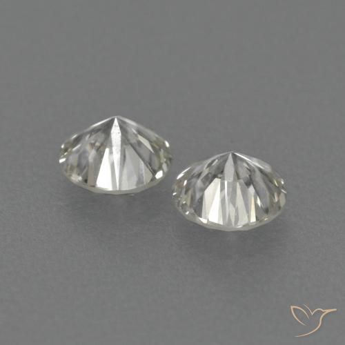 Gemme di Diamante L naturale da 0.27 ct, Rotondo, VVS-VS