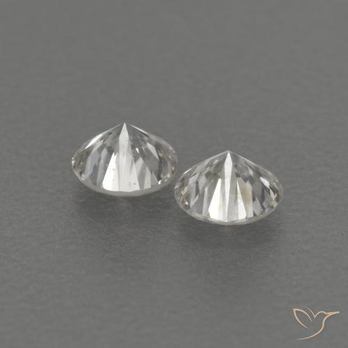 Gemme di Diamante I naturale da 0.21 ct, Rotondo, VVS-VS