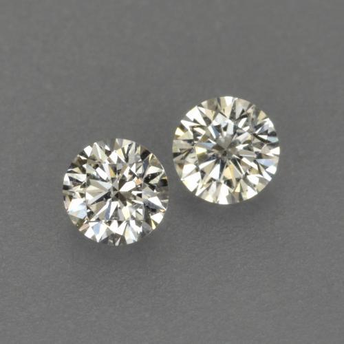 Gemme di Diamante J naturale da 0.13 ct, Taglio rotondo, VVS-VS