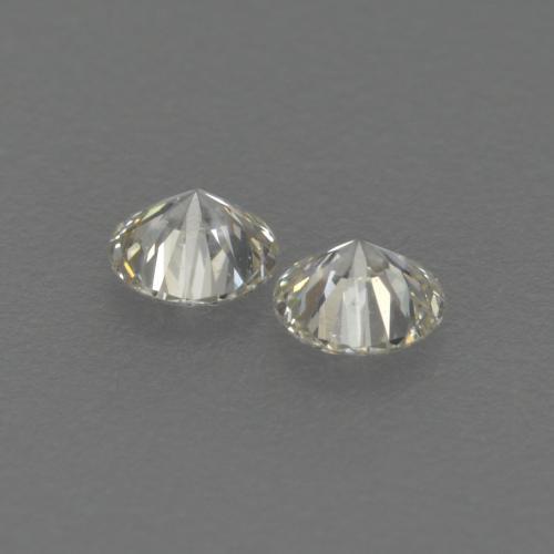 Gemme di Diamante J naturale da 0.13 ct, Taglio rotondo, VVS-VS