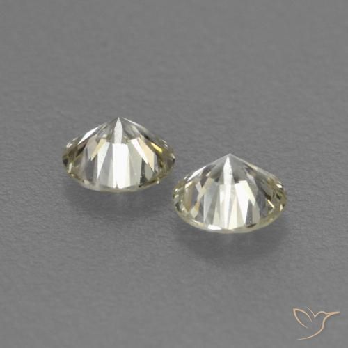 Gemme di Diamante L naturale da 0.18 ct, Rotondo, VVS-VS