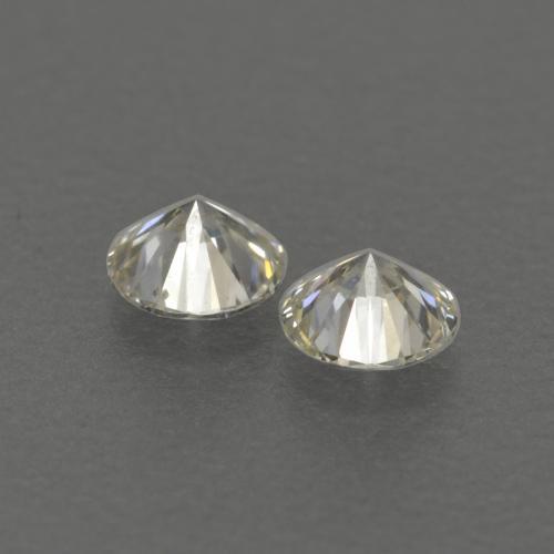 Gemme di Diamante L naturale da 0.13 ct, Rotondo, VVS-VS