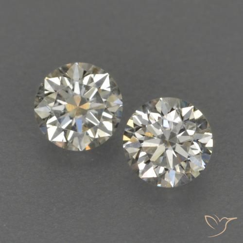 0.21ctw Naturale L Diamante, Rotondo, VVS-VS