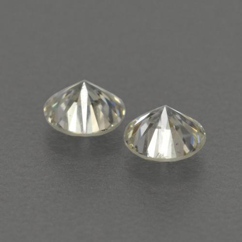 Gemme di Diamante K naturale da 0.17 ct, Taglio rotondo, VVS-VS