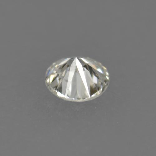 Diamante naturale bianco da 0,02 ct, taglio rotondo, VS