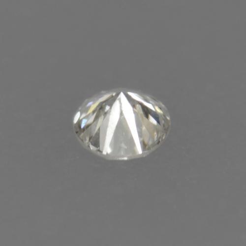 Diamante naturale bianco da 0,01 ct, taglio rotondo, VS