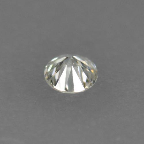 Diamante naturale bianco da 0,02 ct, taglio rotondo, VS