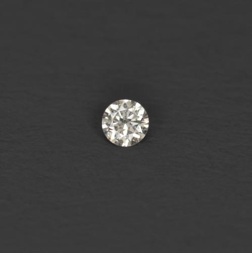 Diamante naturale bianco da 0,01 ct, taglio rotondo, VS-SI