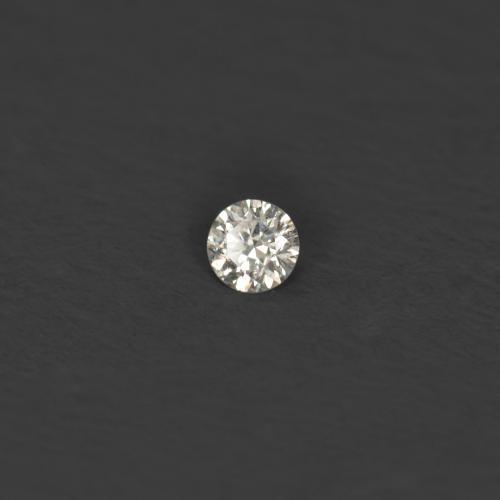 Diamante naturale bianco da 0,01 ct, taglio rotondo, VS-SI