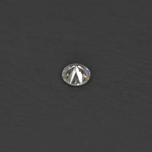 Diamante naturale bianco da 0,01 ct, taglio rotondo, VS-SI
