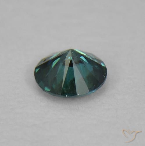 Diamante Verde naturale da 0.03 ct, Rotondo, VS