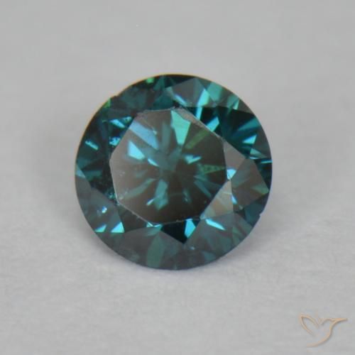 Diamante Verde naturale da 0.06 ct, Rotondo, VS