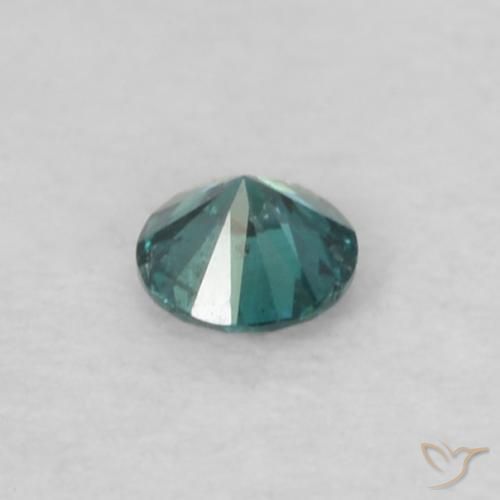 Diamante Verde naturale da 0.04 ct, Rotondo, VS-SI