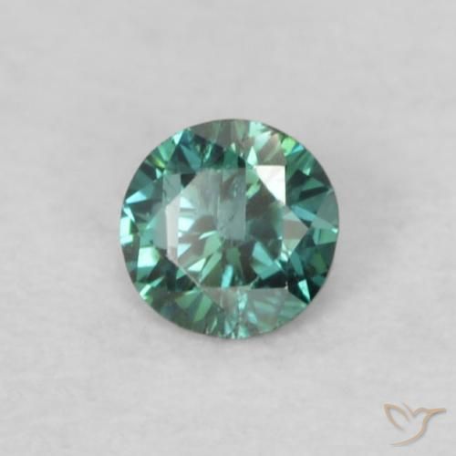 Diamante Verde naturale da 0.05 ct, Rotondo, VS-SI
