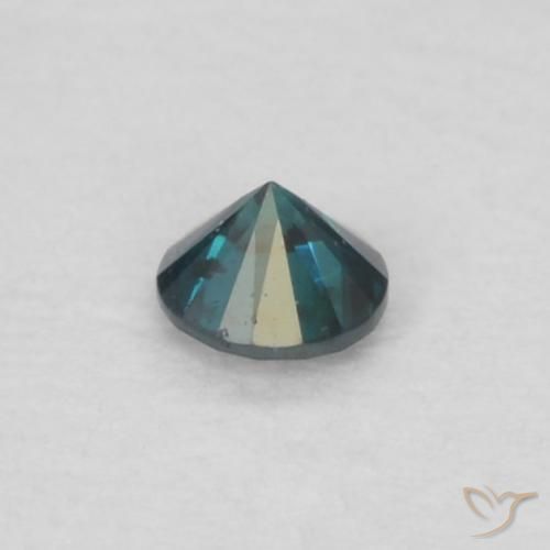 Diamante Blu naturale da 0.04 ct, Rotondo, VS