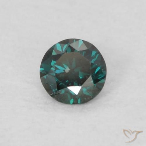 Diamante Verde naturale da 0.05 ct, Rotondo, VS