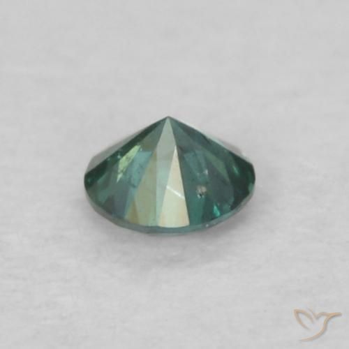 Diamante Verde naturale da 0.06 ct, Rotondo, VS