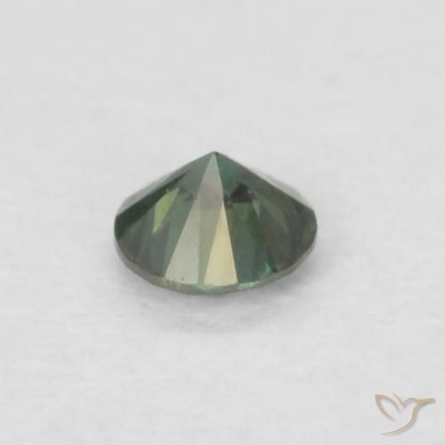 Diamante Verde naturale da 0.05 ct, Rotondo, VS