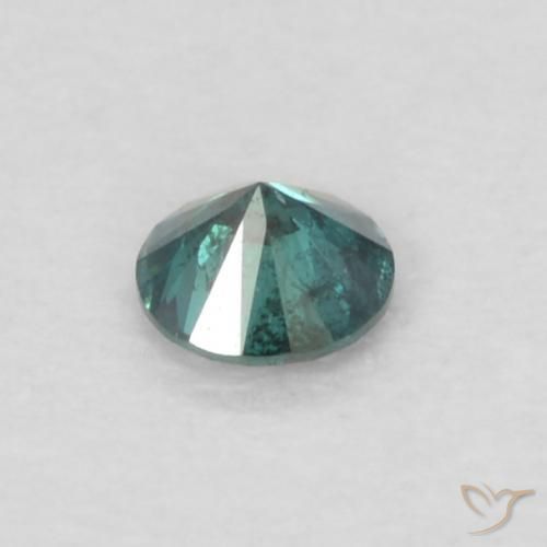 Diamante Verde naturale da 0.05 ct, Rotondo, VS