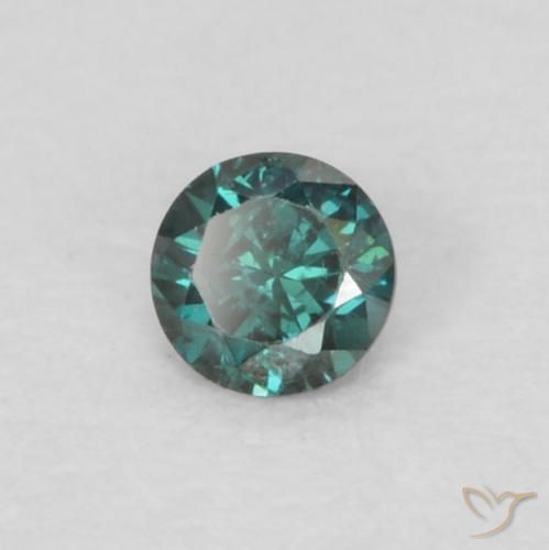 Diamante Verde naturale da 0.04 ct, Rotondo, VS