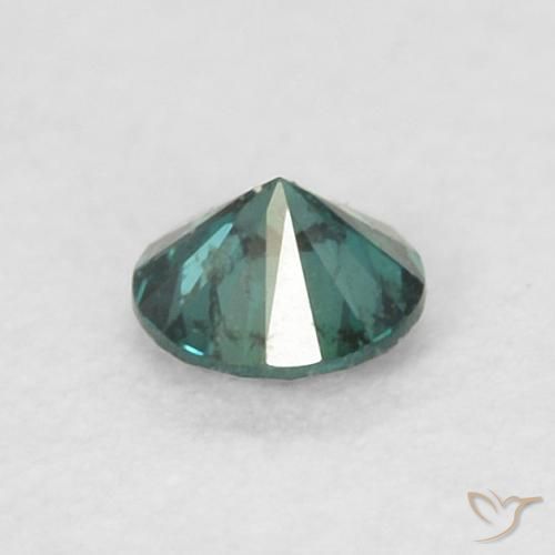 Diamante Verde naturale da 0.08 ct, Rotondo, VS