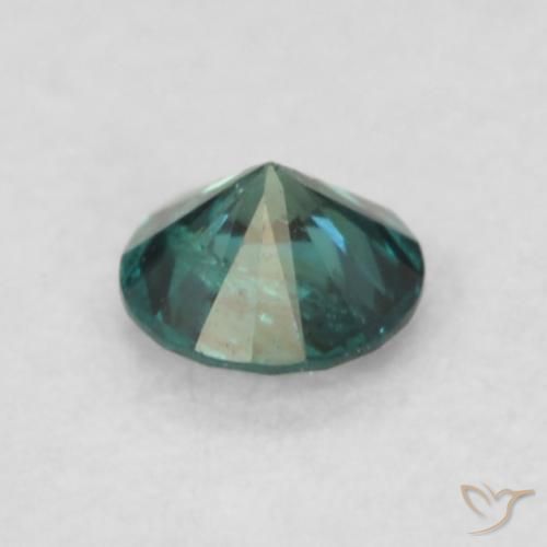 Diamante Verde naturale da 0.09 ct, Rotondo, VS