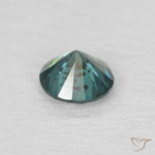 Diamante Verde naturale da 0.11 ct, Rotondo, VS