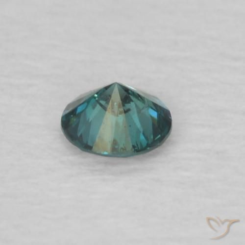 Diamante Verde naturale da 0.07 ct, Rotondo, VS