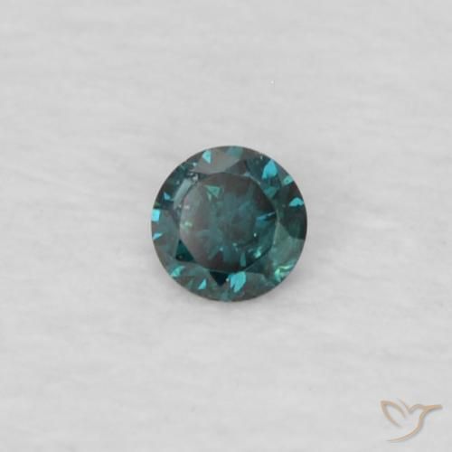 Diamante Verde naturale da 0.02 ct, Rotondo, VS