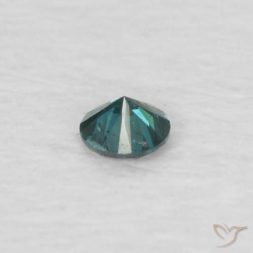 Diamante Verde naturale da 0.02 ct, Rotondo, VS