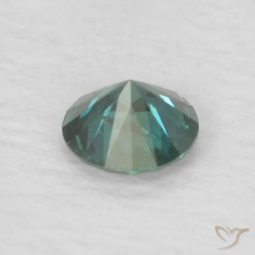 Diamante Verde naturale da 0.06 ct, Rotondo, VS
