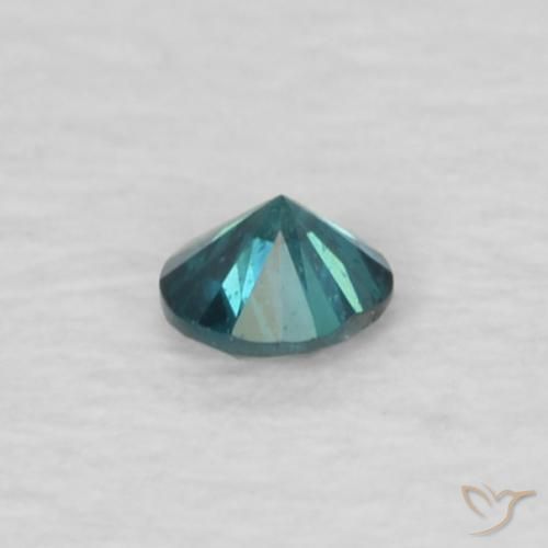 Diamante Verde naturale da 0.04 ct, Rotondo, VS