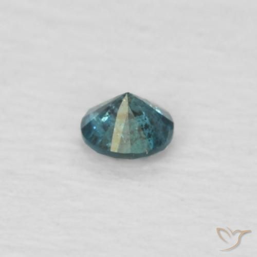 Diamante Verde naturale da 0.03 ct, Rotondo, VVS-VS