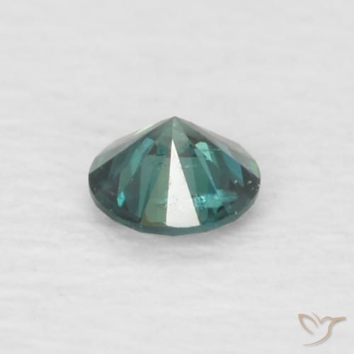 Diamante Verde naturale da 0.05 ct, Rotondo, VVS-VS