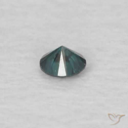 Diamante Verde naturale da 0.03 ct, Taglio rotondo, VVS