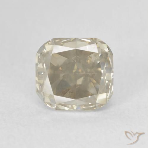 1.21ct Naturale Marrone chiaro Diamante, Taglio smeraldo, SI