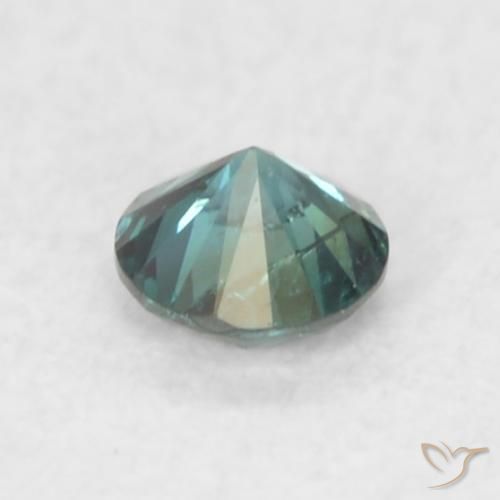 Diamante Verde naturale da 0.06 ct, Rotondo, SI