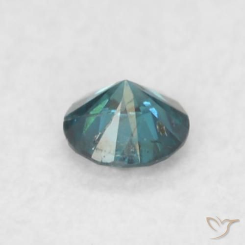 Diamante Blu naturale da 0.02 ct, Rotondo, VS