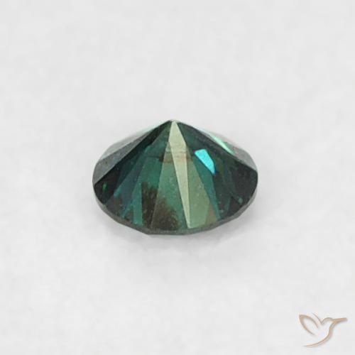 Diamante Verde naturale da 0.05 ct, Rotondo, VVS-VS