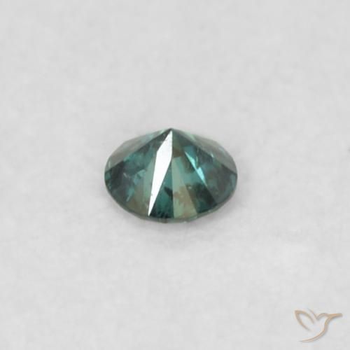 Diamante Verde naturale da 0.02 ct, Rotondo, VS