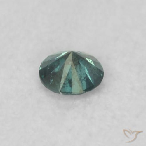Diamante Verde naturale da 0.04 ct, Rotondo, VS